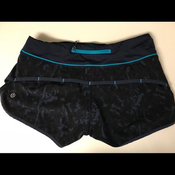 Lululemon Speed Shorts 4-way Baroque Inkwell - Picture 4 of 6